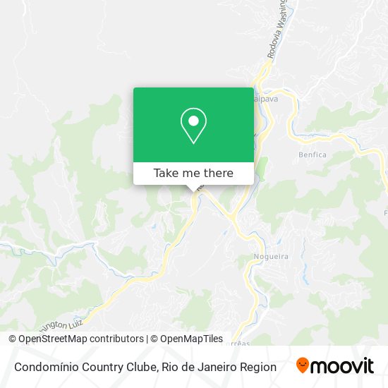 Condomínio Country Clube map