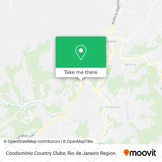 Condomínio Country Clube map
