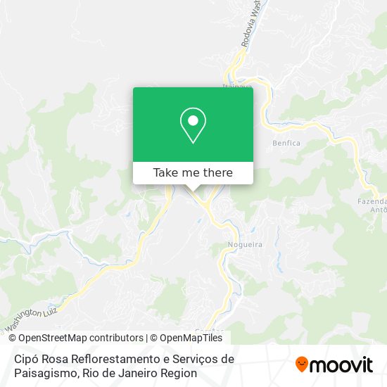 Cipó Rosa Reflorestamento e Serviços de Paisagismo map