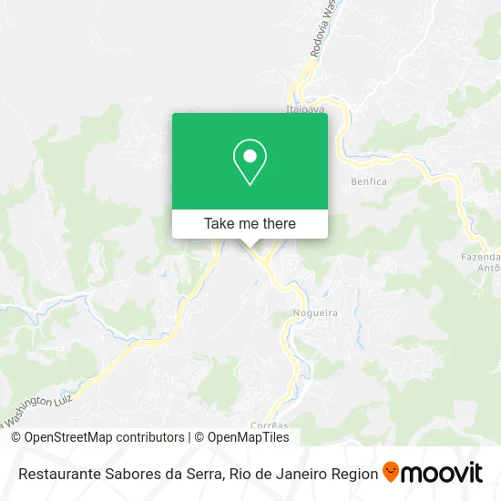 Restaurante Sabores da Serra map
