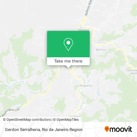 Gerdon Serralheria map