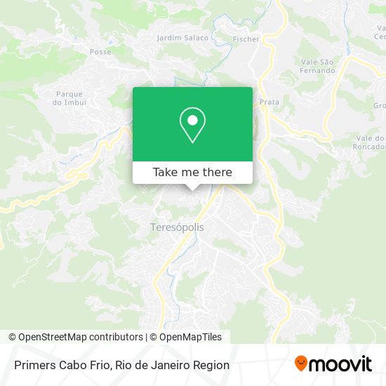 Primers Cabo Frio map