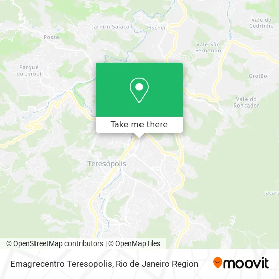 Emagrecentro Teresopolis map