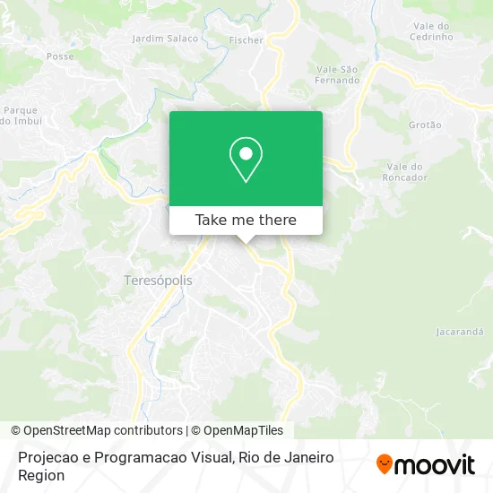 Projecao e Programacao Visual map