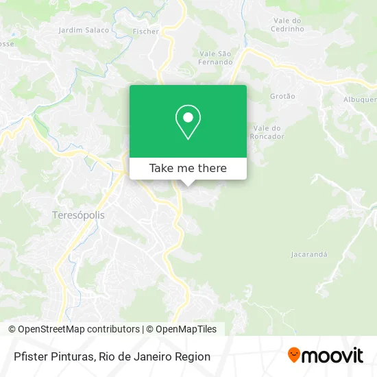 Pfister Pinturas map