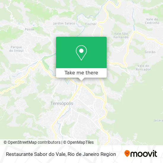 Restaurante Sabor do Vale map