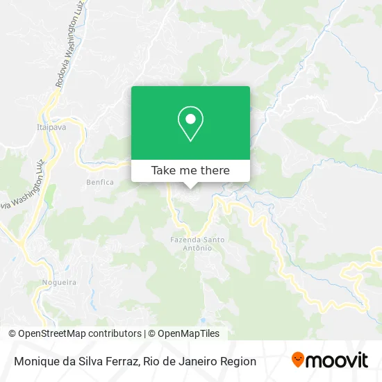 Monique da Silva Ferraz map