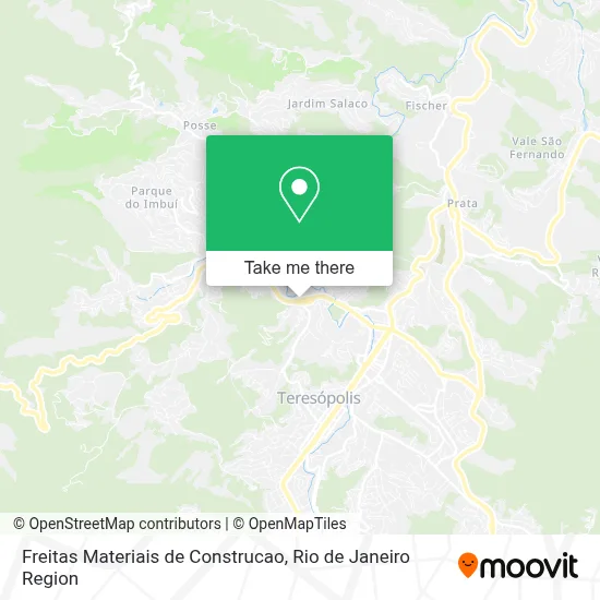 Freitas Materiais de Construcao map