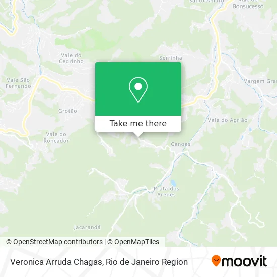 Veronica Arruda Chagas map