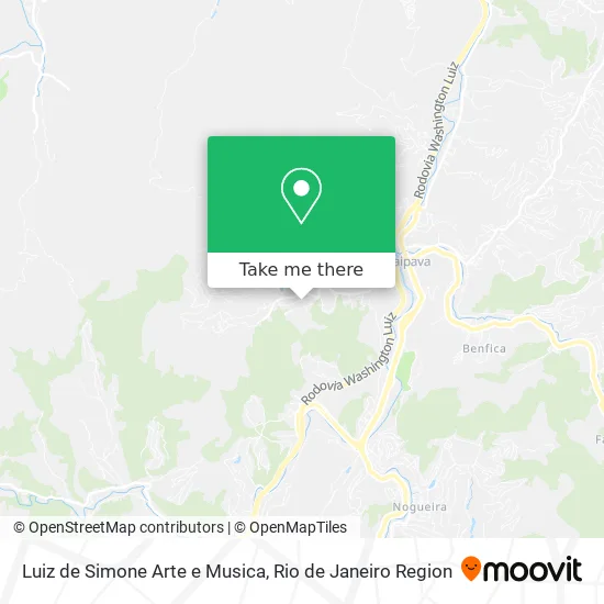 Luiz de Simone Arte e Musica map