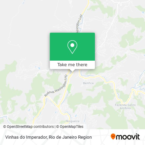 Vinhas do Imperador map