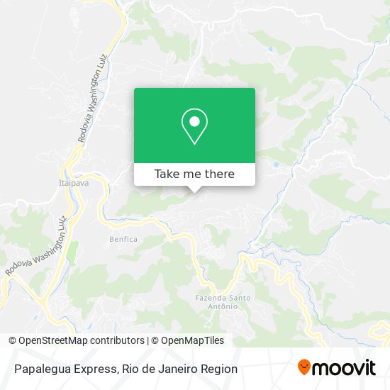 Papalegua Express map