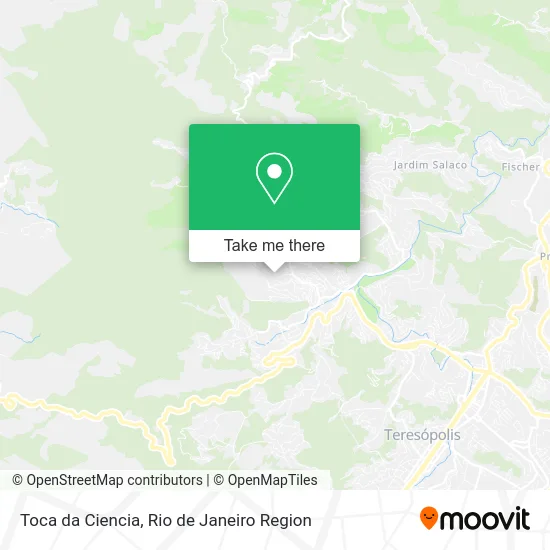Toca da Ciencia map