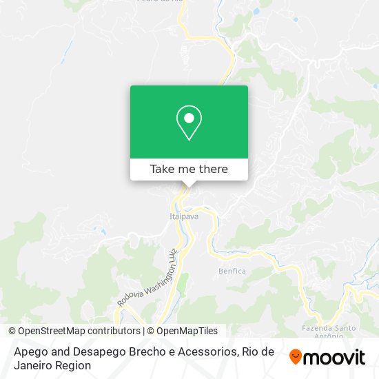 Apego and Desapego Brecho e Acessorios map