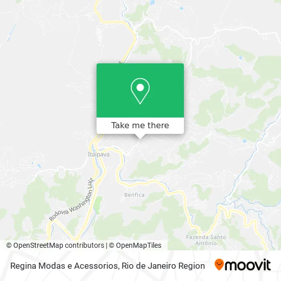 Regina Modas e Acessorios map