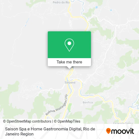 Saison Spa e Home Gastronomia Digital map