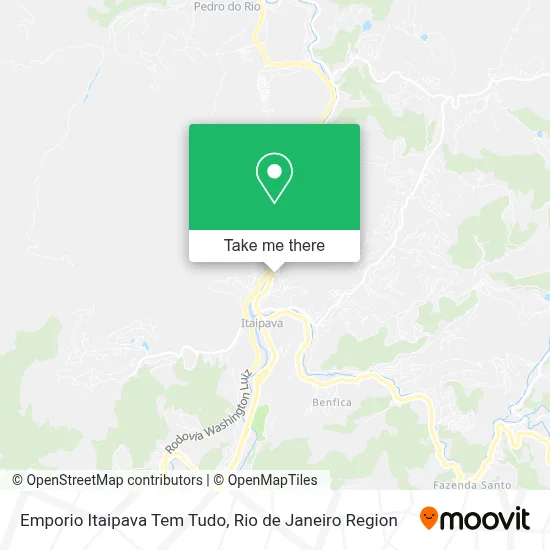 Emporio Itaipava Tem Tudo map