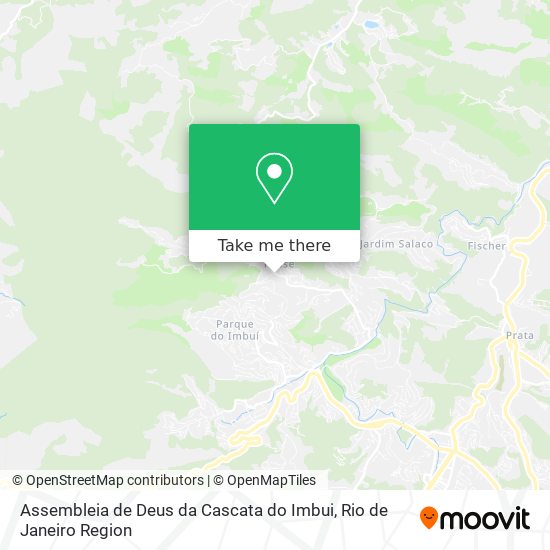 Assembleia de Deus da Cascata do Imbui map