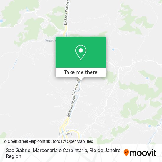 Sao Gabriel Marcenaria e Carpintaria map