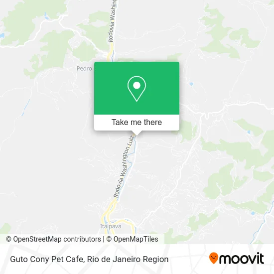 Guto Cony Pet Cafe map