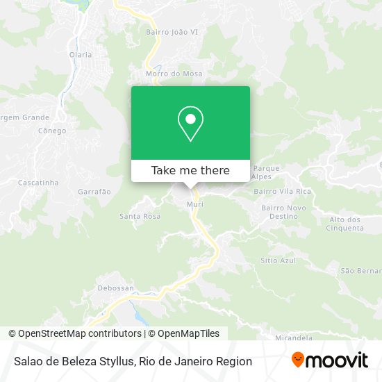 Salao de Beleza Styllus map