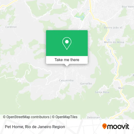 Pet Home map
