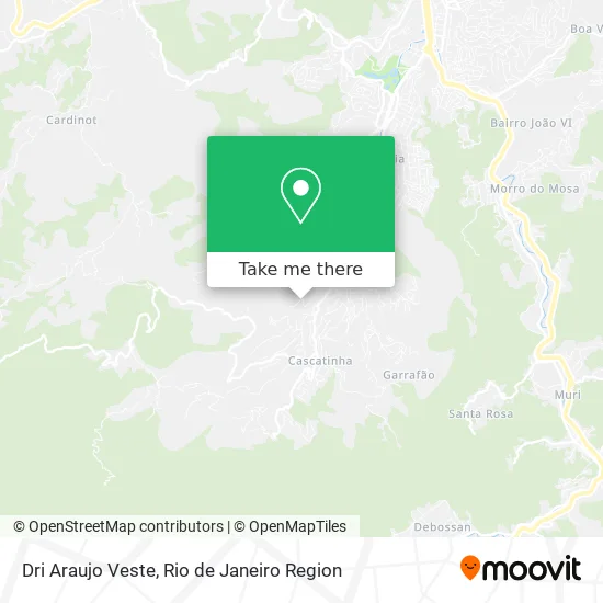 Dri Araujo Veste map