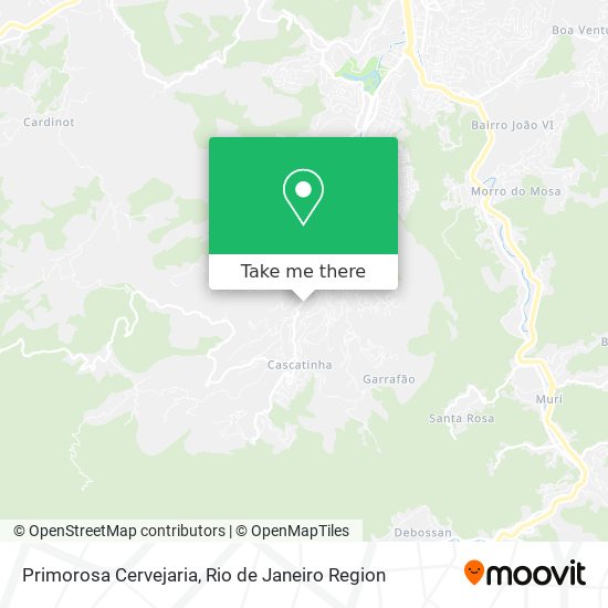Primorosa Cervejaria map
