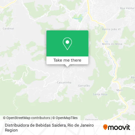Distribuidora de Bebidas Saidera map