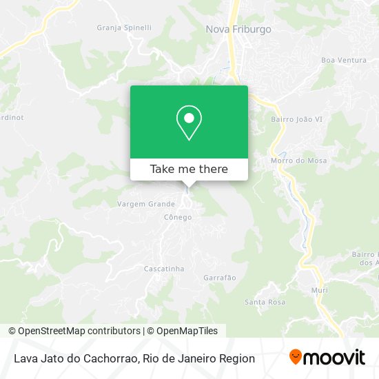 Lava Jato do Cachorrao map