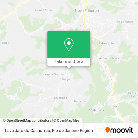 Lava Jato do Cachorrao map
