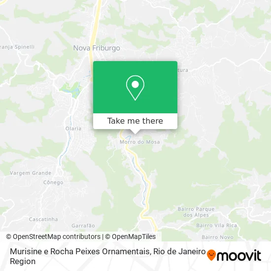 Murisine e Rocha Peixes Ornamentais map