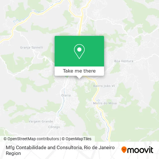 Mfg Contabilidade and Consultoria map