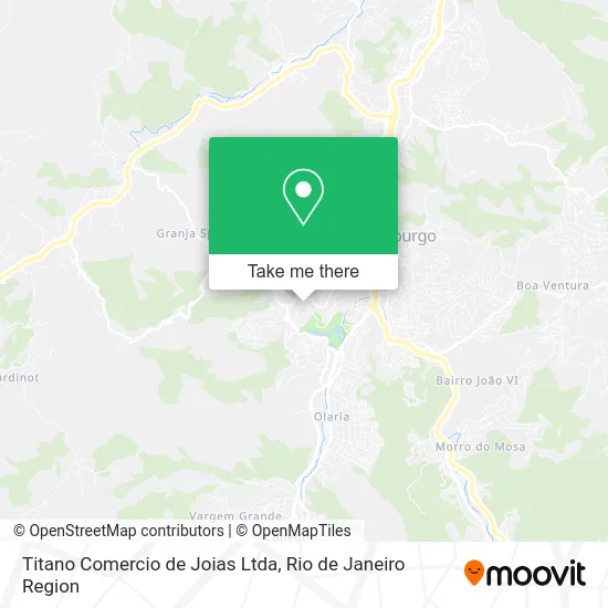 Titano Comercio de Joias Ltda map
