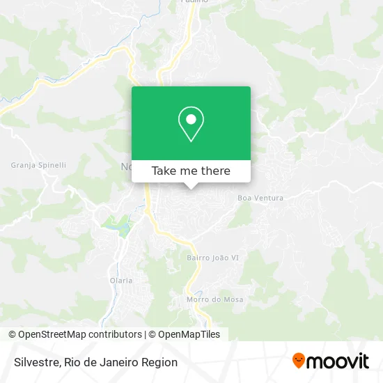 Silvestre map
