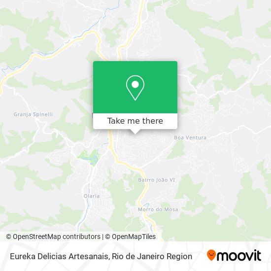 Eureka Delicias Artesanais map
