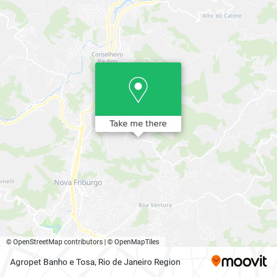 Agropet Banho e Tosa map