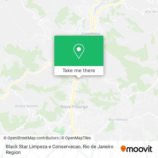 Black Star Limpeza e Conservacao map