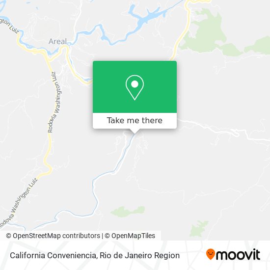 California Conveniencia map