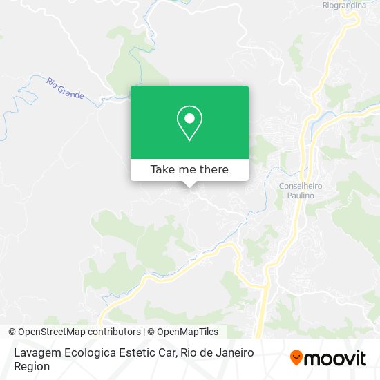 Lavagem Ecologica Estetic Car map