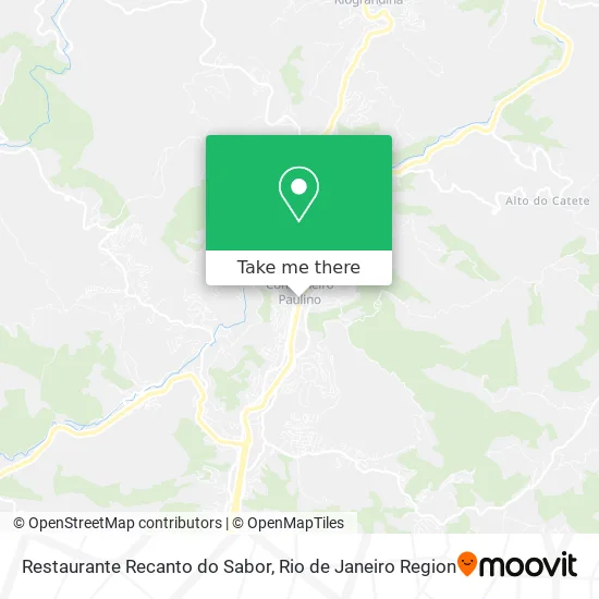Restaurante Recanto do Sabor map