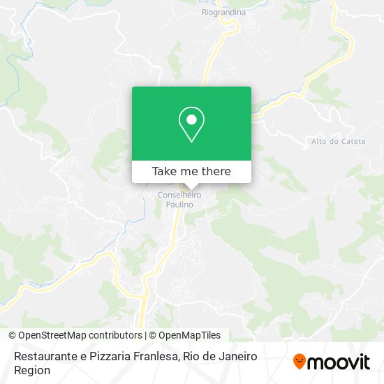 Restaurante e Pizzaria Franlesa map
