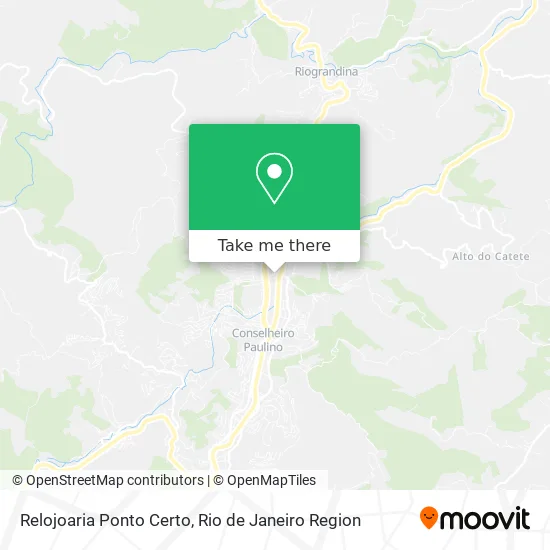 Relojoaria Ponto Certo map