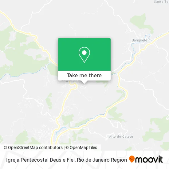 Igreja Pentecostal Deus e Fiel map