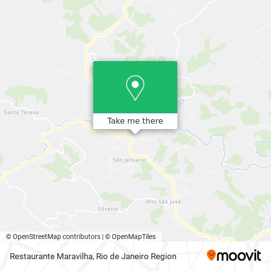 Restaurante Maravilha map