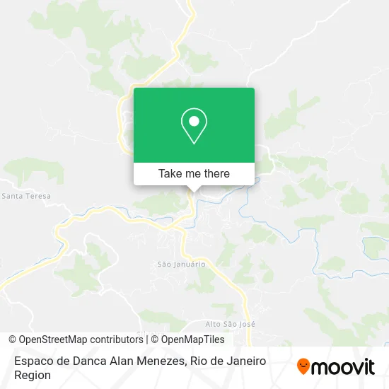 Espaco de Danca Alan Menezes map