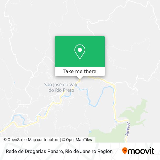 Rede de Drogarias Panaro map