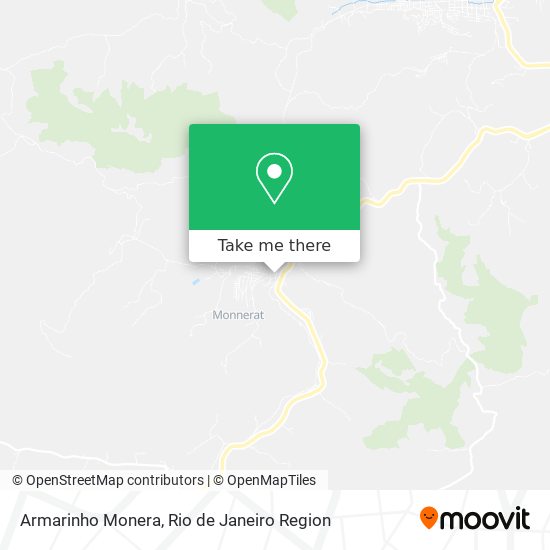 Armarinho Monera map