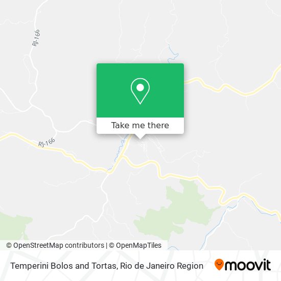 Temperini Bolos and Tortas map