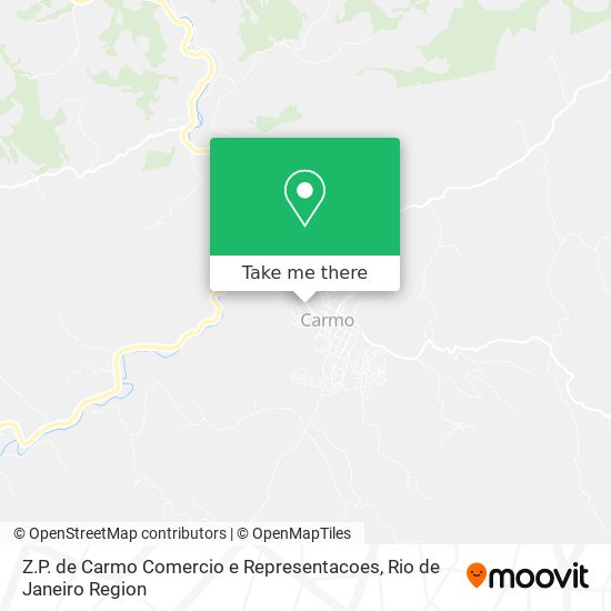 Z.P. de Carmo Comercio e Representacoes map